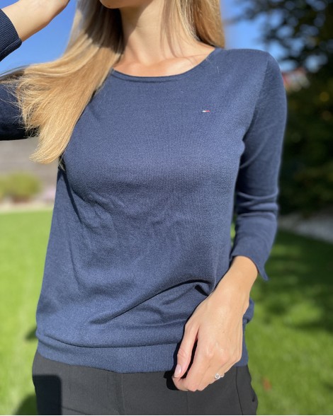 Svetr dámský Tommy Hilfiger modrý